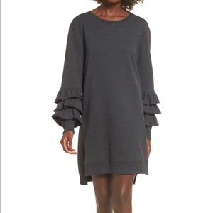 Nordstrom’s BP Ruffle Sweatshirt Dress